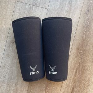 STOIC 7mm Powerlifting Knee Sleeves M